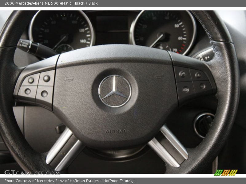 Black / Black 2006 Mercedes-Benz ML 500 4Matic