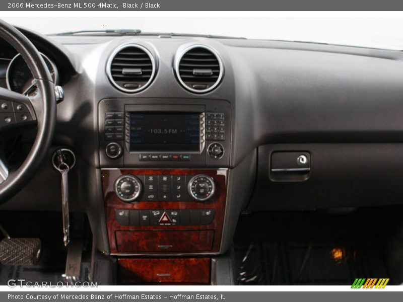 Black / Black 2006 Mercedes-Benz ML 500 4Matic