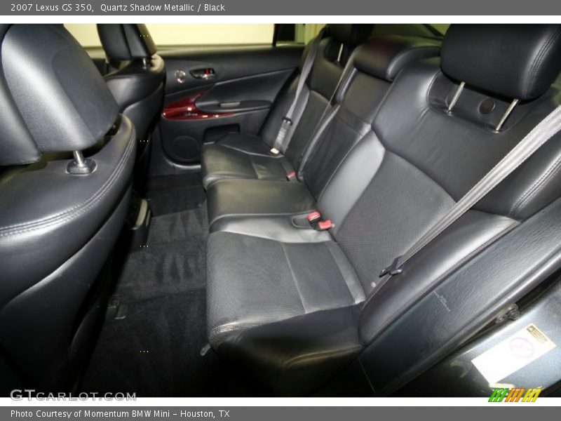 Quartz Shadow Metallic / Black 2007 Lexus GS 350