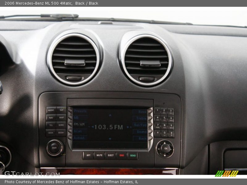 Black / Black 2006 Mercedes-Benz ML 500 4Matic