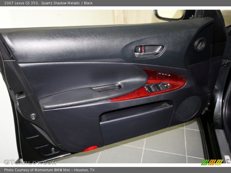 Quartz Shadow Metallic / Black 2007 Lexus GS 350