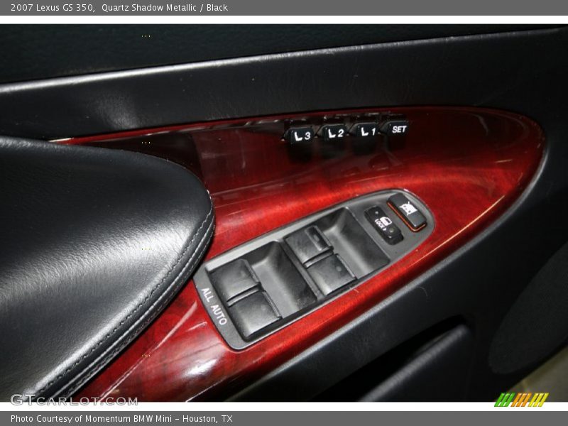 Quartz Shadow Metallic / Black 2007 Lexus GS 350
