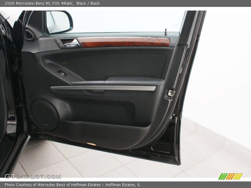 Black / Black 2006 Mercedes-Benz ML 500 4Matic