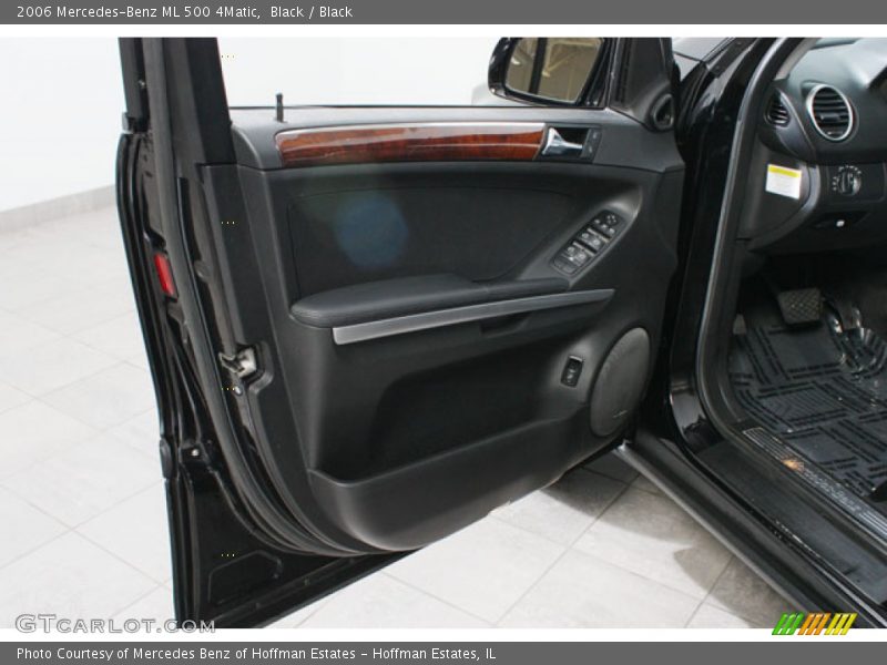 Black / Black 2006 Mercedes-Benz ML 500 4Matic