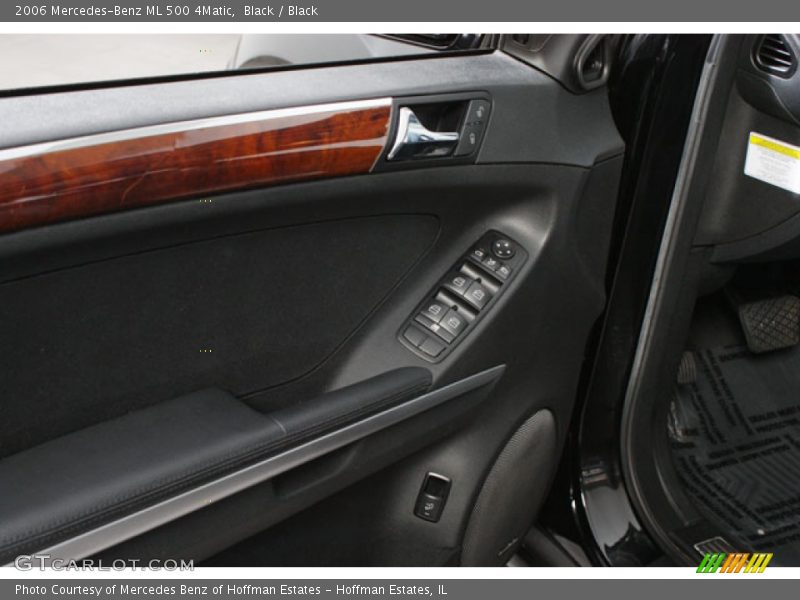 Black / Black 2006 Mercedes-Benz ML 500 4Matic