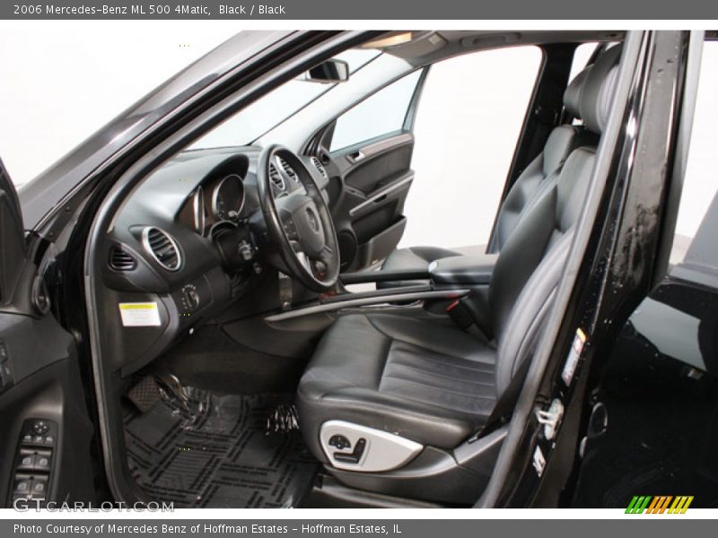 Black / Black 2006 Mercedes-Benz ML 500 4Matic