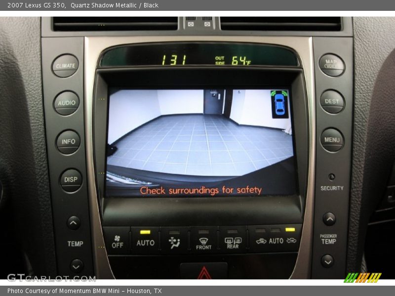Quartz Shadow Metallic / Black 2007 Lexus GS 350