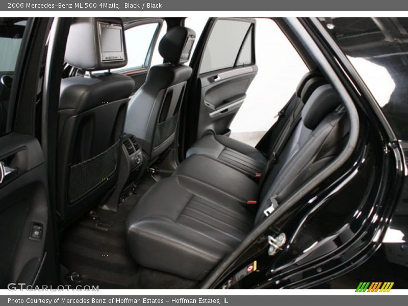 Black / Black 2006 Mercedes-Benz ML 500 4Matic