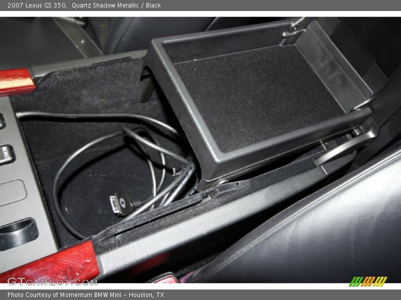Quartz Shadow Metallic / Black 2007 Lexus GS 350