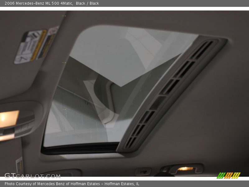Black / Black 2006 Mercedes-Benz ML 500 4Matic