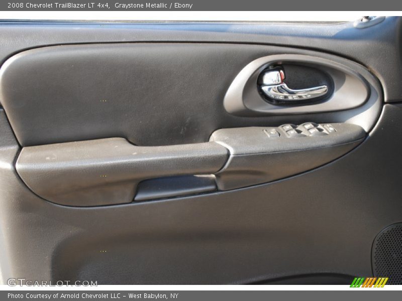 Graystone Metallic / Ebony 2008 Chevrolet TrailBlazer LT 4x4