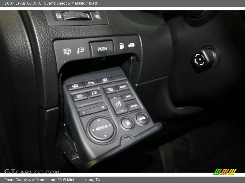 Quartz Shadow Metallic / Black 2007 Lexus GS 350