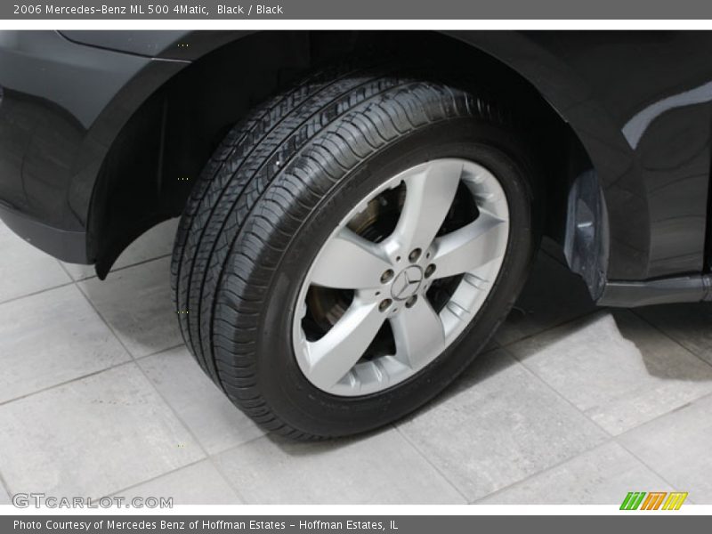 Black / Black 2006 Mercedes-Benz ML 500 4Matic