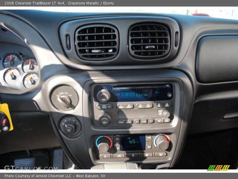Graystone Metallic / Ebony 2008 Chevrolet TrailBlazer LT 4x4