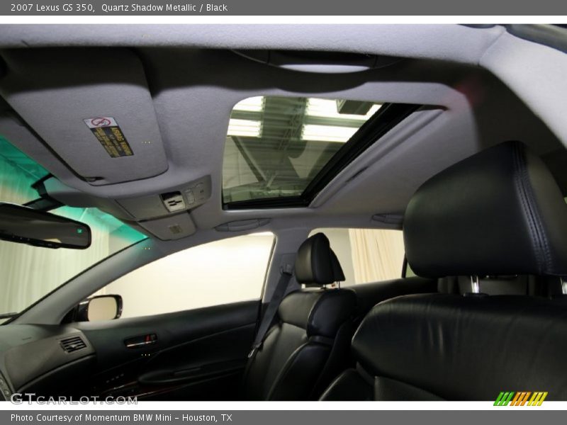 Quartz Shadow Metallic / Black 2007 Lexus GS 350
