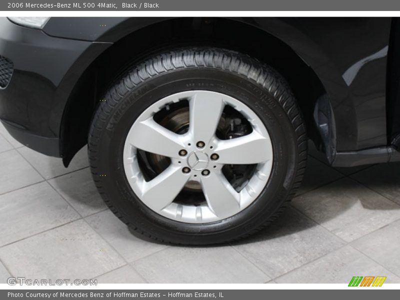 Black / Black 2006 Mercedes-Benz ML 500 4Matic
