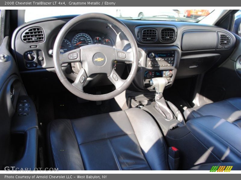 Graystone Metallic / Ebony 2008 Chevrolet TrailBlazer LT 4x4