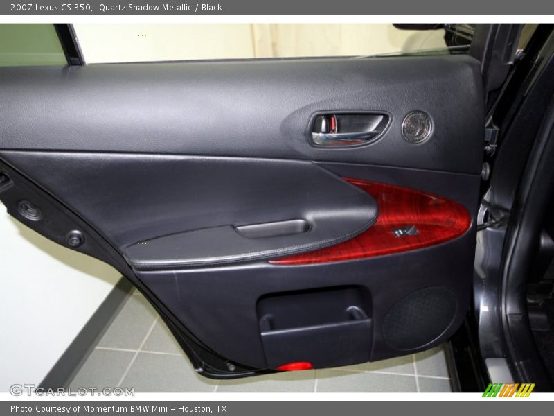 Quartz Shadow Metallic / Black 2007 Lexus GS 350