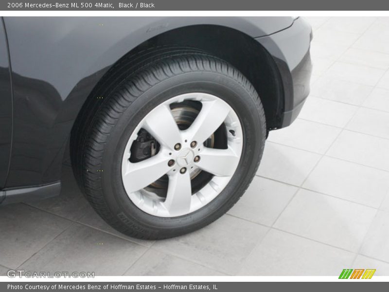 Black / Black 2006 Mercedes-Benz ML 500 4Matic