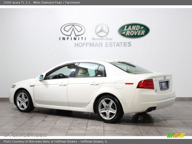 White Diamond Pearl / Parchment 2006 Acura TL 3.2