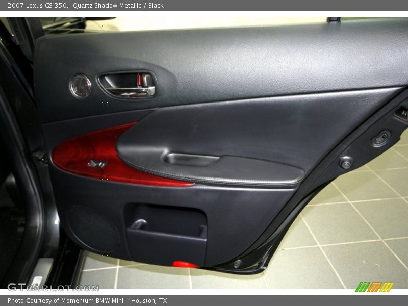Quartz Shadow Metallic / Black 2007 Lexus GS 350