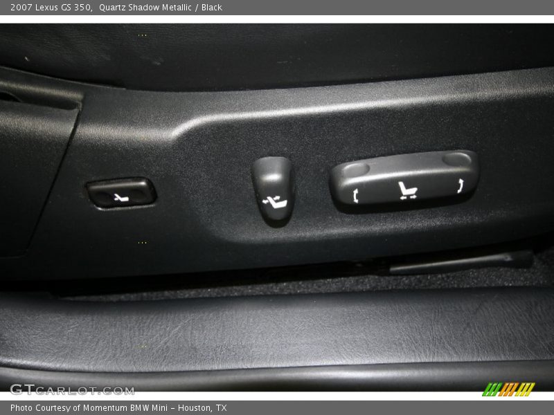 Quartz Shadow Metallic / Black 2007 Lexus GS 350