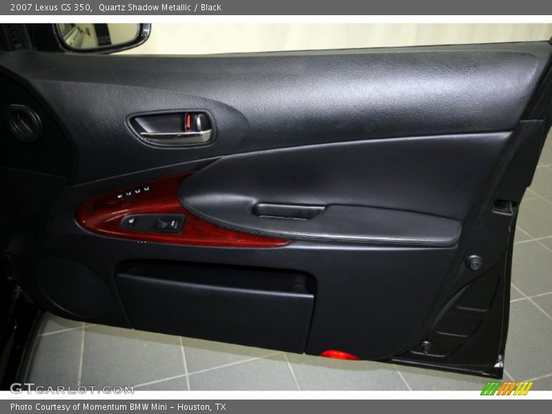 Quartz Shadow Metallic / Black 2007 Lexus GS 350