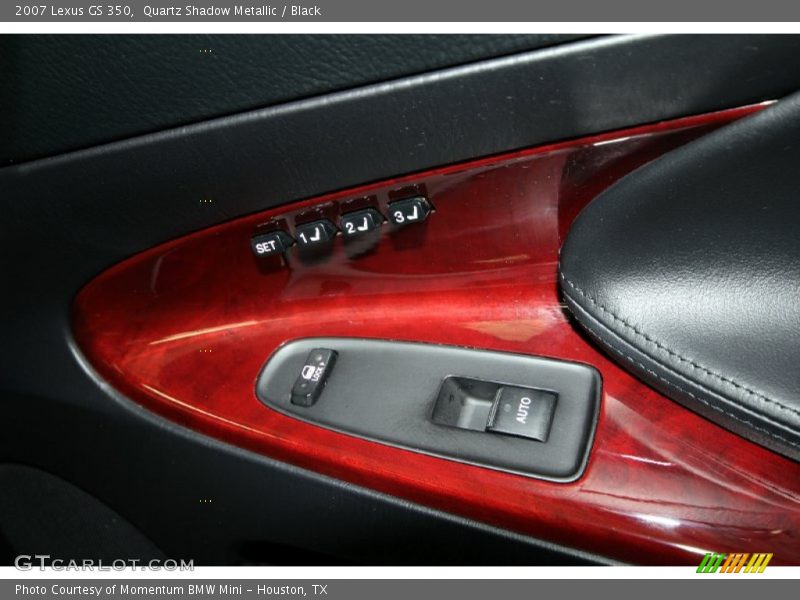 Quartz Shadow Metallic / Black 2007 Lexus GS 350