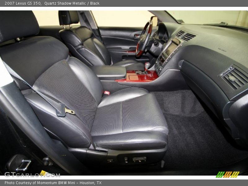 Quartz Shadow Metallic / Black 2007 Lexus GS 350