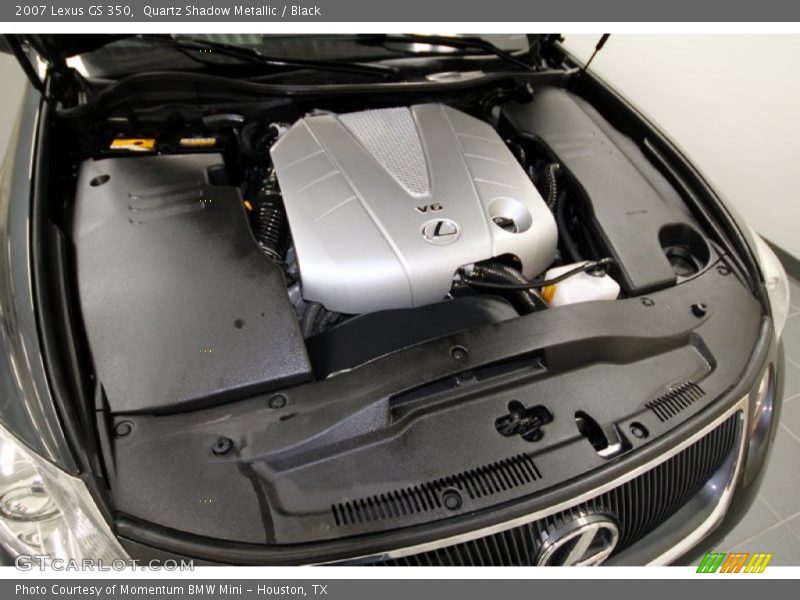 Quartz Shadow Metallic / Black 2007 Lexus GS 350