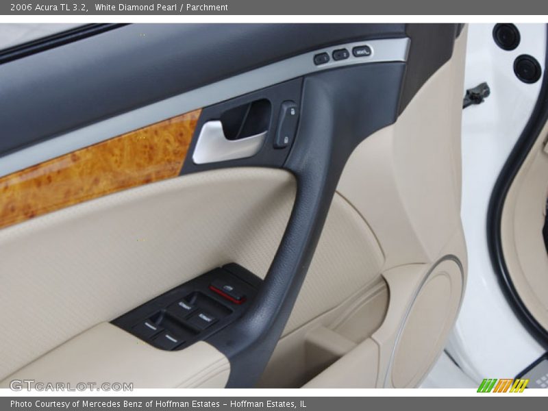White Diamond Pearl / Parchment 2006 Acura TL 3.2
