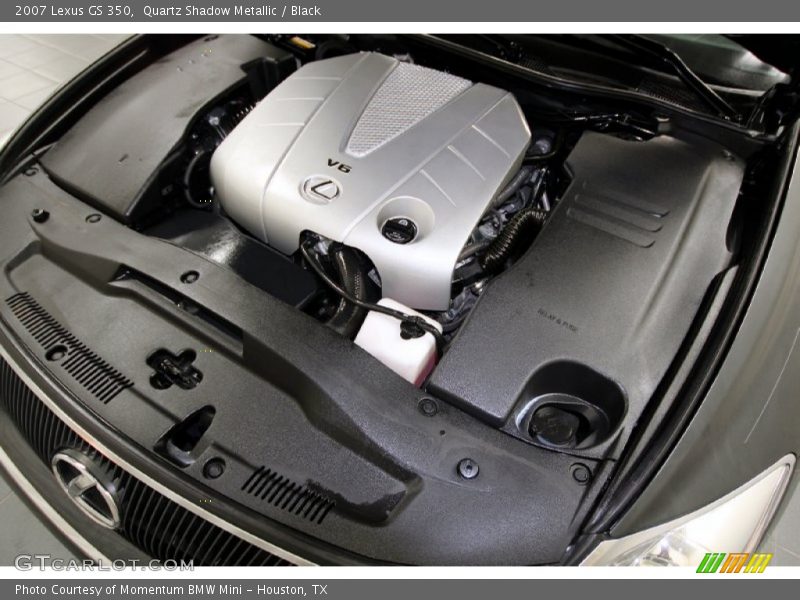 Quartz Shadow Metallic / Black 2007 Lexus GS 350