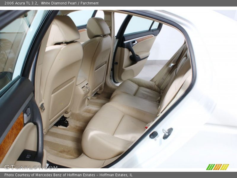 White Diamond Pearl / Parchment 2006 Acura TL 3.2