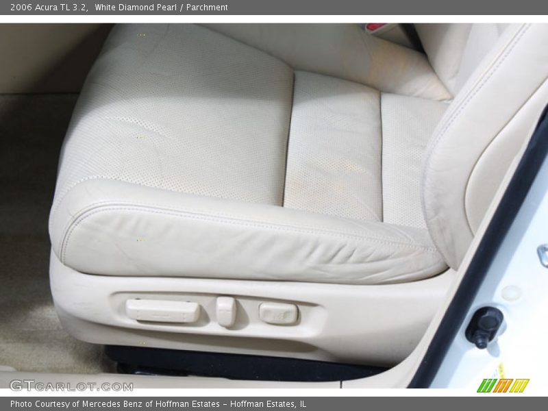 White Diamond Pearl / Parchment 2006 Acura TL 3.2