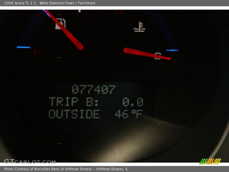 White Diamond Pearl / Parchment 2006 Acura TL 3.2