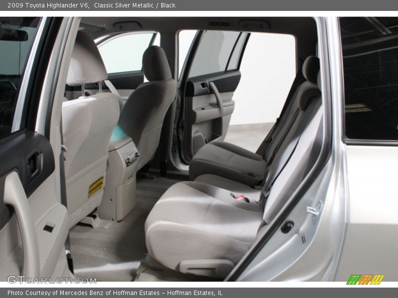 Classic Silver Metallic / Black 2009 Toyota Highlander V6