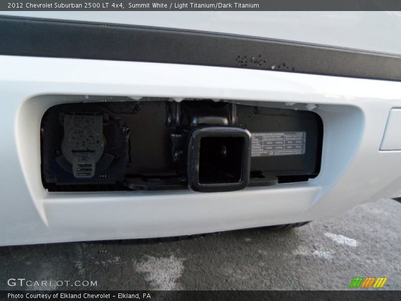 Summit White / Light Titanium/Dark Titanium 2012 Chevrolet Suburban 2500 LT 4x4