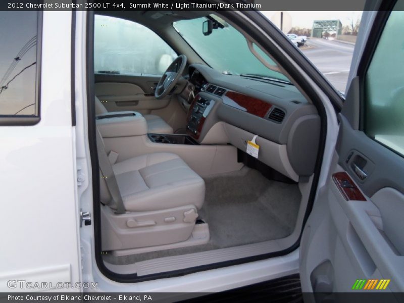  2012 Suburban 2500 LT 4x4 Light Titanium/Dark Titanium Interior