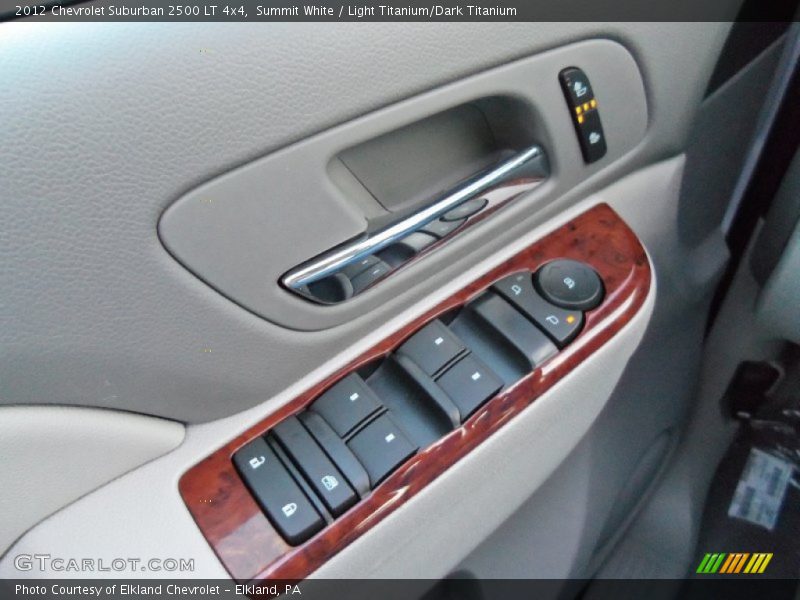Controls of 2012 Suburban 2500 LT 4x4
