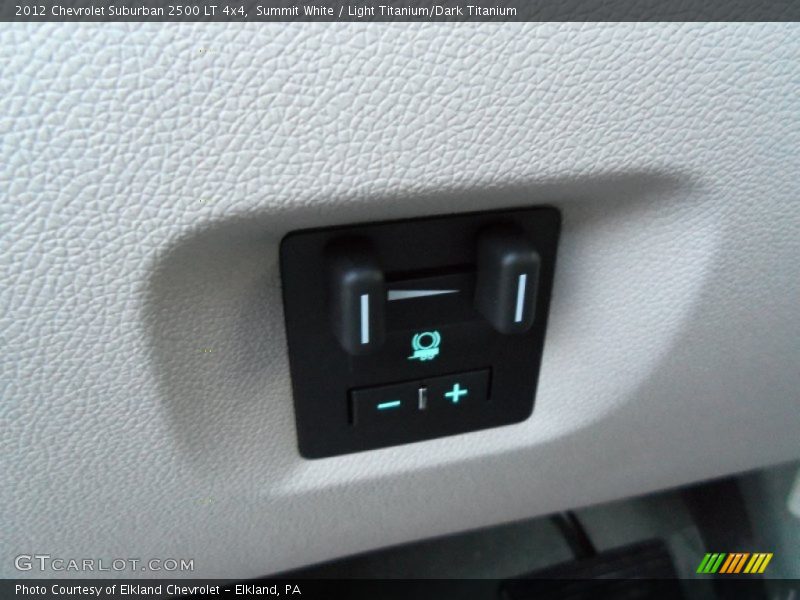 Summit White / Light Titanium/Dark Titanium 2012 Chevrolet Suburban 2500 LT 4x4