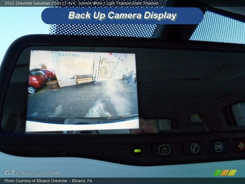 Summit White / Light Titanium/Dark Titanium 2012 Chevrolet Suburban 2500 LT 4x4