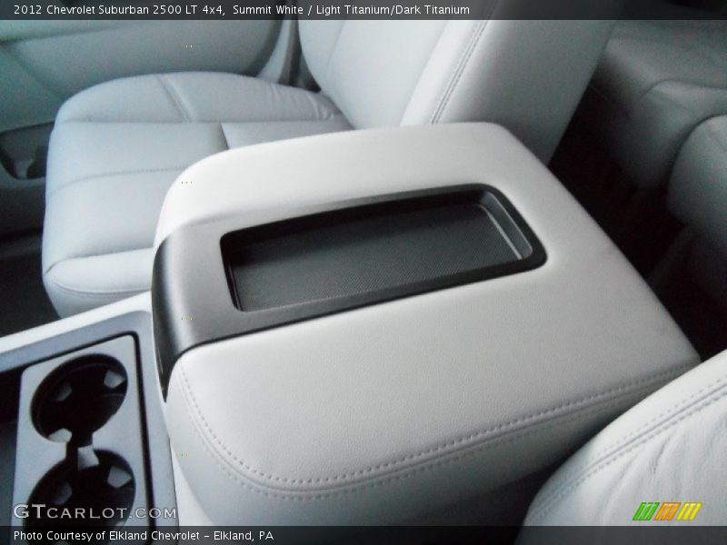 Summit White / Light Titanium/Dark Titanium 2012 Chevrolet Suburban 2500 LT 4x4