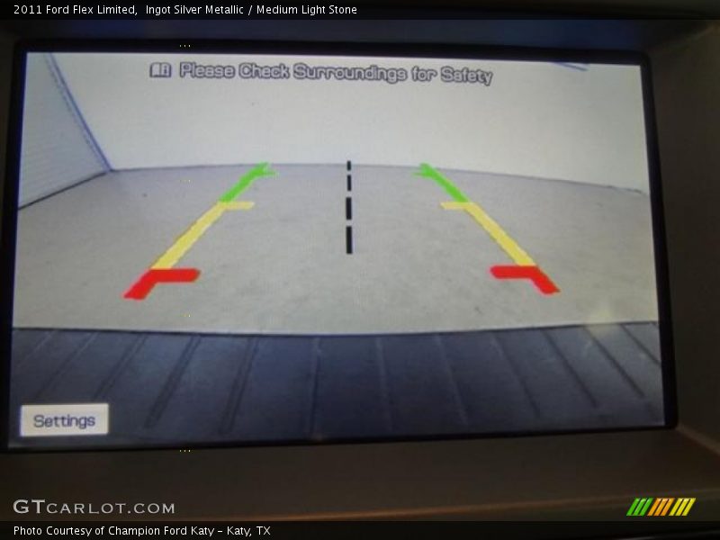 Ingot Silver Metallic / Medium Light Stone 2011 Ford Flex Limited