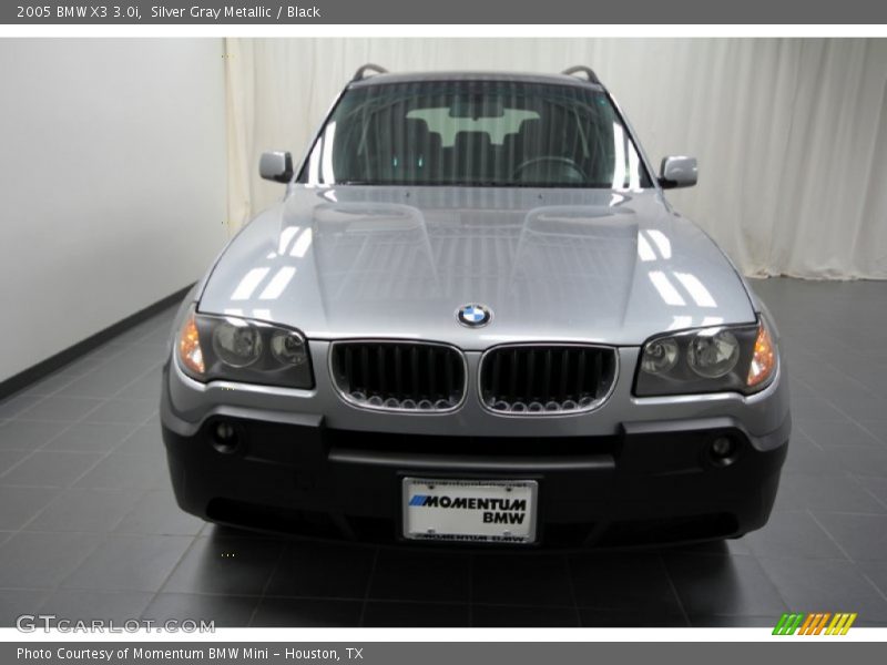 Silver Gray Metallic / Black 2005 BMW X3 3.0i