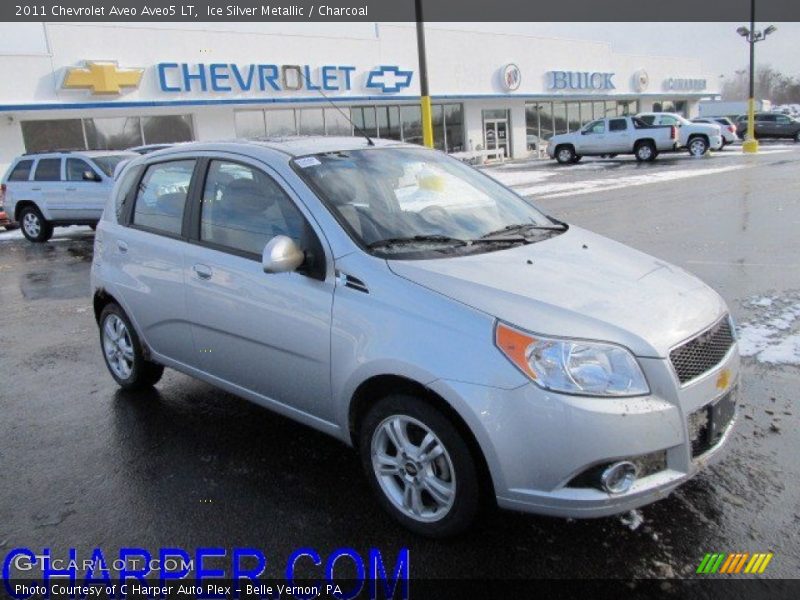 Ice Silver Metallic / Charcoal 2011 Chevrolet Aveo Aveo5 LT