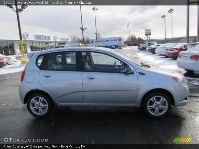 Ice Silver Metallic / Charcoal 2011 Chevrolet Aveo Aveo5 LT