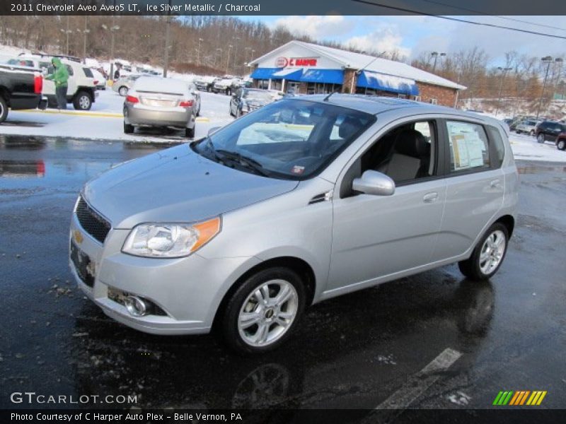 Ice Silver Metallic / Charcoal 2011 Chevrolet Aveo Aveo5 LT
