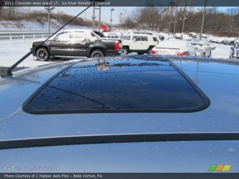 Ice Silver Metallic / Charcoal 2011 Chevrolet Aveo Aveo5 LT
