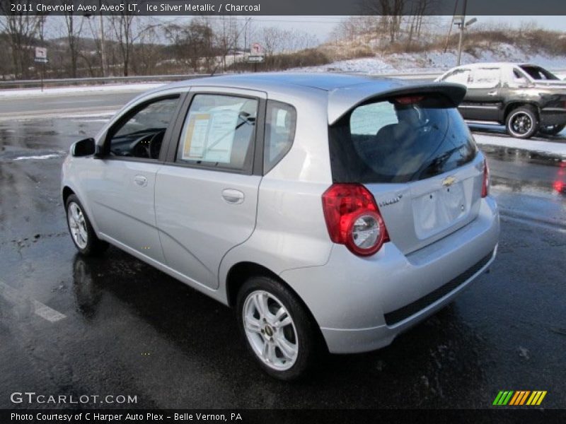 Ice Silver Metallic / Charcoal 2011 Chevrolet Aveo Aveo5 LT