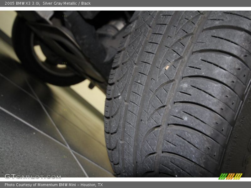 Silver Gray Metallic / Black 2005 BMW X3 3.0i